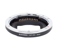 Boryoza Auto Foucs Adaptador de lente GF-NZ compatible con Fujifilm GFX Mount Lens a Nikon Z Mount Camera