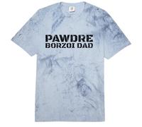 Borzoi Dad Dog Owner Canine Father Comfort Colors Adult Heavyweight T-Shirt