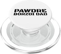 Borzoi Dad Dog Owner Canine Father PopSockets PopGrip para MagSafe