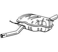 BOSAL 247-101 Silenciador trasero