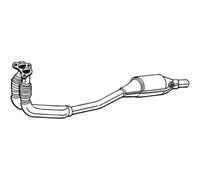 BOSAL Catalizador Compatible Para VW Polo 6N1 Con Material De Montaje 099-964