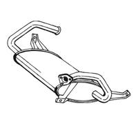 BOSAL Silenciador Compatible Para Mitsubishi Colt V 177-275
