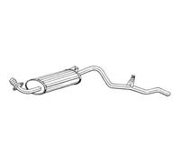 BOSAL Silenciador Para Mitsubishi Pajero I Canvas Top