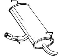 BOSAL Silenciador Para Nissan Qashqai +2 I 145-201