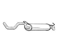 BOSAL Silenciador Para VW Golf IV New Beetle Cabriolet Audi A3 León