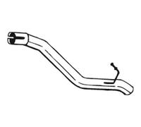 BOSAL Tubería De Escape Hosenrohr Para Opel Astra J Caravan 1.7 CDTi P10 750-275