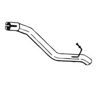 BOSAL Tubo de Escape Tubo en Y para Ford Focus Da _ Hcp Dp DM2 Mazda 3 N 751-389