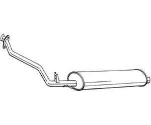 BOSAL Vorschalldämpfer 284-369