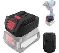 BOSC18B - Adaptador de batería Bosch PBA a GBA (convertidor para batería Bosch Home and Garden de 18 V a herramientas eléctricas profesionales de batería de 18 V) (verde a azul)