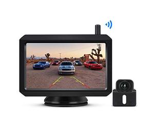 BOSCAM K7 Juego de cámara de marcha atrás digital inalámbrica con transmisor inalámbrico integrado, monitor LCD de 5 pulgadas, con impermeable IP68, para a una variedad de modelos