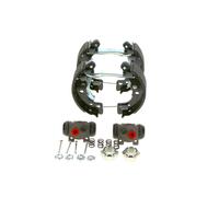 Bosch KS027 Kit Super Pro Kit de freno trasero de tambor 1 juego completo premontado