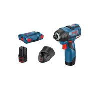 Bosch 0 601 9E0 005 atornilladora de impacto con batería Negro, Azul 3100 RPM - Impact wrenches (Batería, 2,5 Ah, Ión de litio, 12 V, 54 mm, 139 mm)