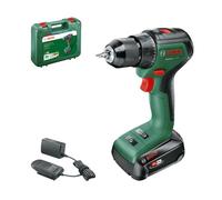 Bosch Home and Garden atornillador a batería UniversalDrill 18V-60 (1 batería de 2,0 Ah, sistema de 18 V, en maletín de transporte)