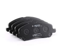 Bosch BP428 - Pastiglie Freni Auto, Delantero - Calidad Bosch - Reducción de Ruido y Polvo - Certificación ECE-R90 - Sin Cobre - 1 Juego de 4 Pastillas