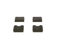 BOSCH Juego de 4 pastillas de freno para ALFA ROMEO: Spider & PORSCHE: 912, 911 & VOLKSWAGEN: Coccinelle/Beetle, Karmann GHIA (Ref: 0 986 460 101)
