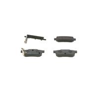 Bosch 0 986 461 131 Juego Pastillas de Freno Disco Trasero para Honda Nissan MG