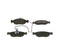 Bosch BP612 - Pastiglie Freni Auto, Delantero - Calidad Bosch - Reducción de Ruido y Polvo - Certificación ECE-R90 - Sin Cobre - 1 Juego de 4 Pastillas