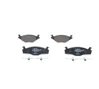BOSCH Juego de 4 pastillas de freno para VOLKSWAGEN: Golf Cabriolet, Polo, Passat, Golf, Scirocco, Jetta, Santana & SEAT: Cordoba (Ref: 0 986 468 871)