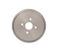 2x Tambor de freno Eje trasero 0 986 477 296 BOSCH para TOYOTA YARIS