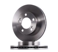 Bosch BD2453 Discos de freno, certificación ECE-R90, 1 juego de 2 discos