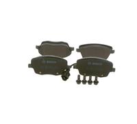 BOSCH 0 986 494 105 Juego de pastillas de freno Delantero para VW POLO (9N)