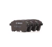 Bosch BP1222 - Pastiglie Freni Auto, Delantero - Calidad Bosch - Reducción de Ruido y Polvo - Certificación ECE-R90 - Sin Cobre - 1 Juego de 4 Pastillas - Con Accesorios