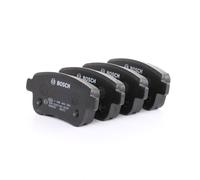 BOSCH Juego de 4 pastillas de freno para RENAULT: Mégane, Captur, Clio, Scénic, Fluence, Arkana, Zoé (Ref: 0 986 494 384)