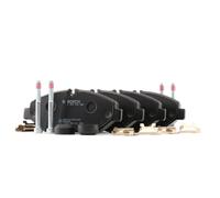 Bosch BP1231 - Pastiglie Freni Auto, Delantero - Calidad Bosch - Reducción de Ruido y Polvo - Certificación ECE-R90 - Sin Cobre - 1 Juego de 4 Pastillas - Con Accesorios
