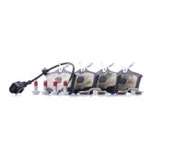 BOSCH Juego de 4 pastillas de freno para SEAT: Ibiza, Cordoba & VOLKSWAGEN: Polo, Lupo (Ref: 0 986 494 598)