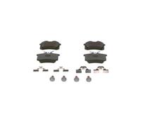 Bosch 0 986 494 600 Juego Pastillas de Freno de Disco Trasero para Seat Audi VW