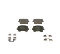 BOSCH 0 986 494 731 Juego de pastillas de freno Trasero para VW TIGUAN (5N)