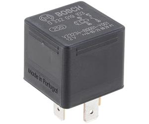Bosch 0332019103 Mini relé de 12 V 30 A, IP5K4, temperatura de funcionamiento de -40 ° a 100 °C, relé de 4 pines