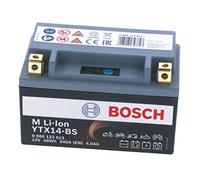 Bosch 0986122613 - Batería de Ion-Litio para Motocicletas 12V 240A 4Ah Ion-Litio equivalente a 12Ah Plomo-Ácido - Adecuada para motocicletas, motos, enduros, scooters, quads, motos de agua