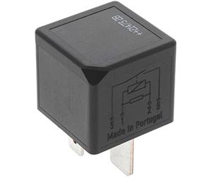 Bosch 0986332001 Mini relé de 12 V 40 A, IP5K4, temperatura de funcionamiento de -40 ° a 85 °C, relé de 4 pines