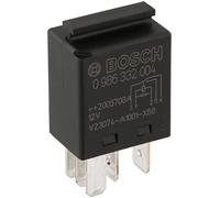 Bosch 0986332004 Mini relé de 12 V 60 A, IP5K4, temperatura de funcionamiento de -40 ° a 85°C, relé de 4 pines