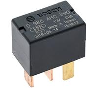 Bosch Relé 0 986 AH0 090 - 12 V 20 A, IP5K4, -40 a 125 °C, 4 pines