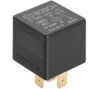 Bosch 0986AH0151 Mini relé de 12 V 20 A, IP5K4, temperatura de funcionamiento de -40 ° a 100 °C, relé de 5 pines