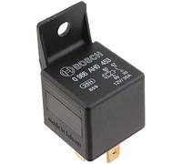 Bosch 0986AH0453 Mini relé de 12 V 20 A, IP5K4, temperatura de funcionamiento de -40 ° a 85°C, relé de 4 pines