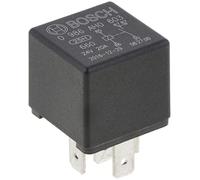 Bosch 0986AH0603 Mini relé de 24 V 20 A, 2x87, IP5K4, temperatura de funcionamiento de -40 ° a 100 °C, relé de 5 pines