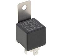 Bosch 0986AH0622 Mini relé de 12 V 20 A, IP5K4, temperatura de funcionamiento de -40 ° a 100°C, relé de 5 pines con soporte