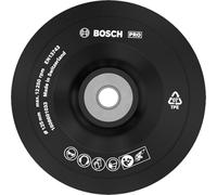 Bosch 1 608 601 033 - Plato de goma, 125 mm, 12 500 U/min, pack de 1