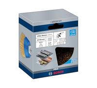 Bosch 1 608 614 020 - Cepillo (tipo vaso), latonado - 70 mm, 0,3 mm, M14 (pack de 1)