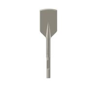 Bosch 1 618 601 011 - Cincel para asfalto con inserción hexagonal de 28 mm - 500 x 125 mm (pack de 1)