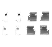 BOSCH 1 987 474 311 Kit de Accesorios, Pastillas Freno para, Abarth, Alfa Romeo