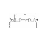 Bosch 1 987 476 145 manguito de freno