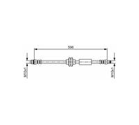 Bosch 1 987 481 708 freno Manguera