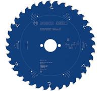 Bosch 1 hoja de sierra circular EXPERT Wood para sierras tronzadoras e ingletadoras (para madera blanda, madera dura, diámetro mm, accesorios profesionales con cable de inglete)