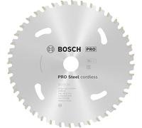 Bosch 1 hoja de sierra circular Pro Steel cordless, 165 x 1,6 x 20 mm | Para acero, diámetro de 165 mm, accesorio profesional para sierra circular de metal con batería