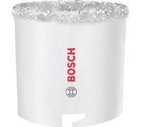 Bosch 1 sierra perforadora con adaptador para ladrillo y azulejos blandos (para ladrillo, azulejos, diámetro de 73 mm, accesorio profesional)