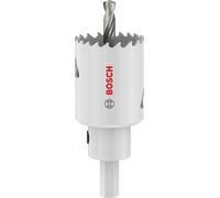 Bosch 1 sierra perforadora con adaptador para varios materiales (para acero, paneles de yeso, diámetro de 35 mm, taladro de accesorios profesionales)